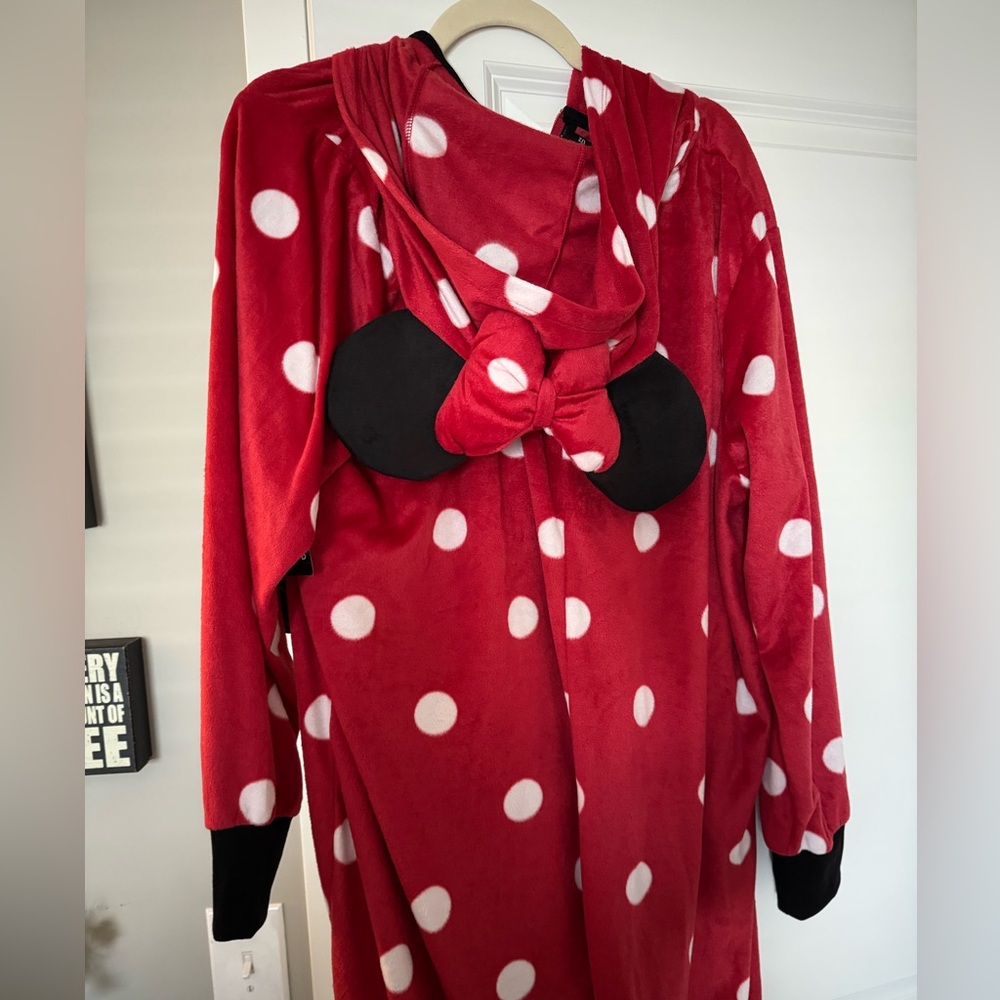 NWT Torrid Minnie Mouse one-piece pajamas